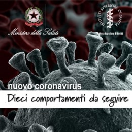 CORONAVIRUS dieci comportamenti da seguire